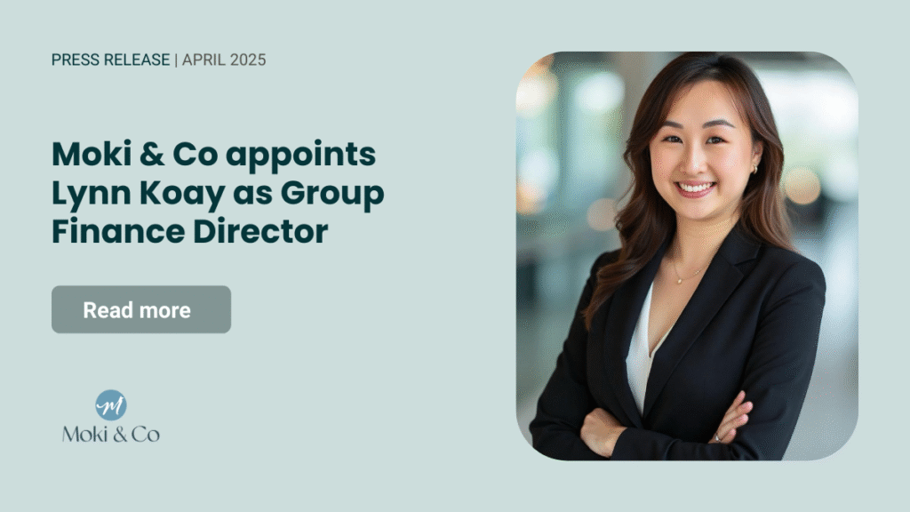 Moki & Co Welcomes Lynn Koay as Group Finance Director