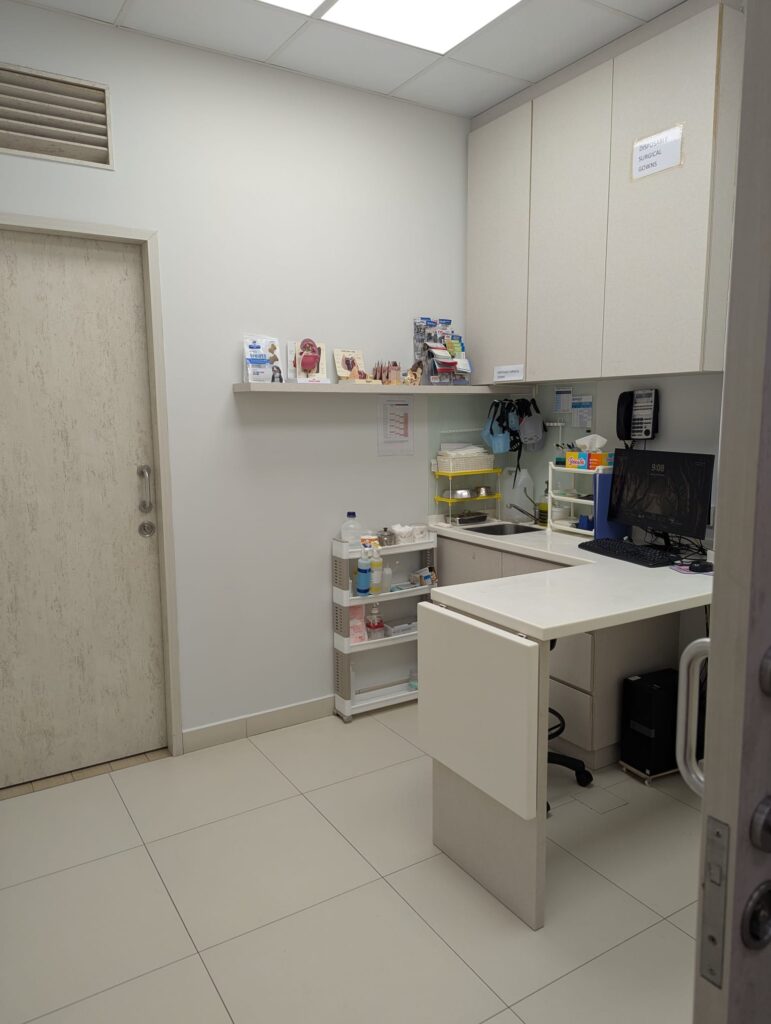 Consultation Rooms New Coat of Paint with New Lightning