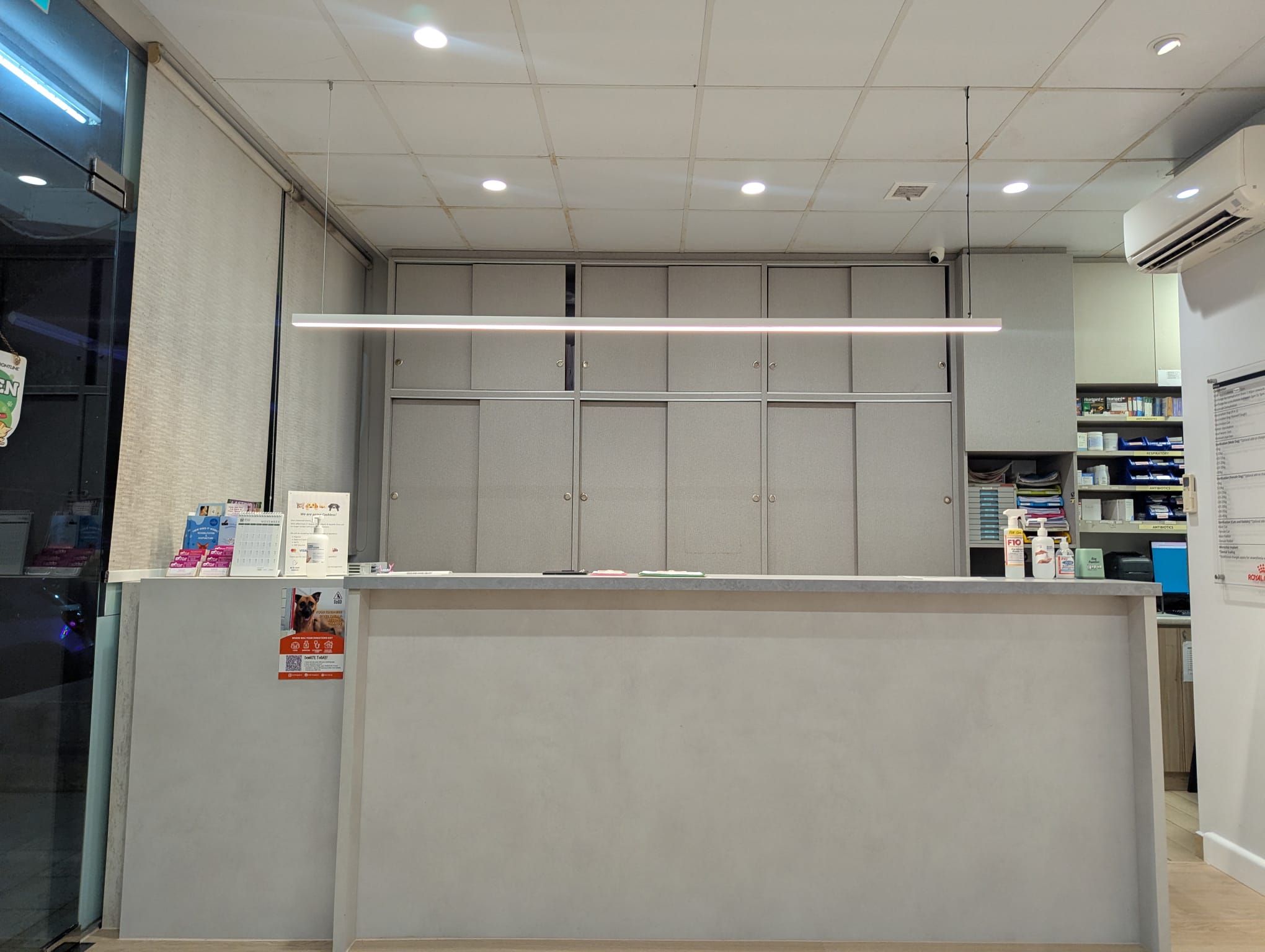 Redesigned Reception Area